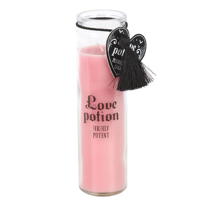 Love Potion Passionfruit Tube Candle | Romantic Scented Ritual Candle