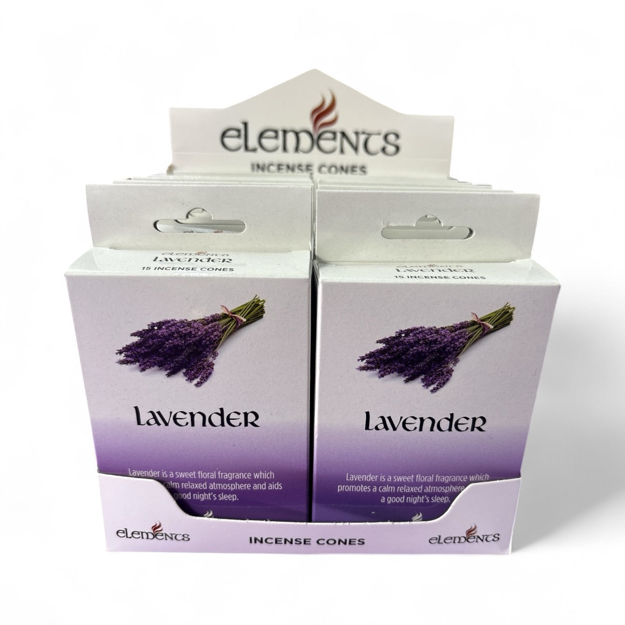 Elements Lavender Incense Cones