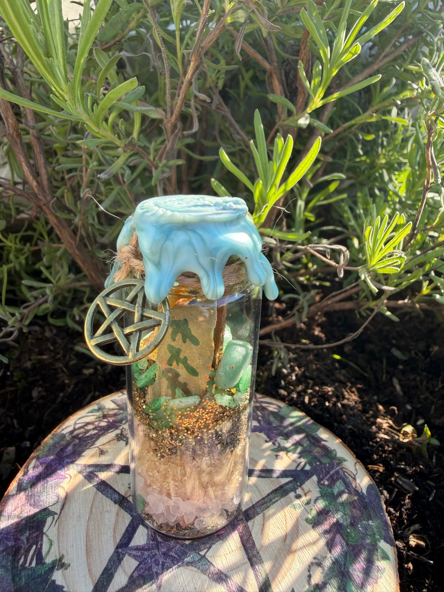 Money & Wealth Spell Jar| For Abundance, prosperity & Steady Growth