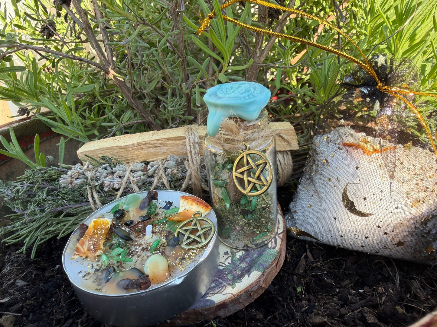 Abundance and Prosperity Witches Ritual Bundle | Growth - Wealth - Stead Flow - Success