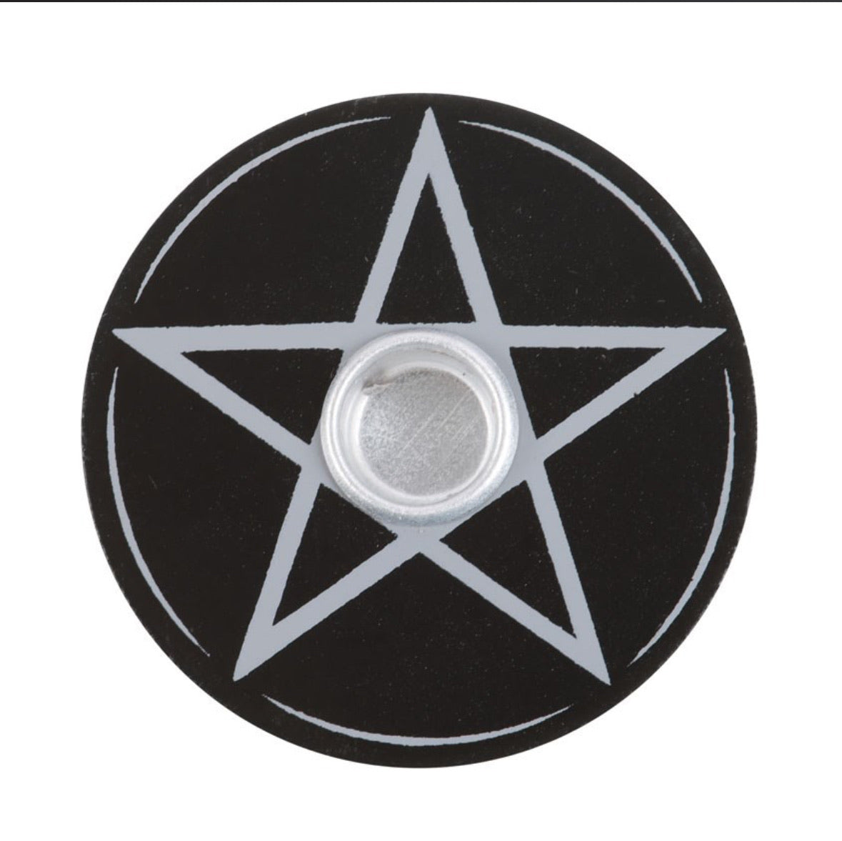 Pentagram Spell Candle Holder