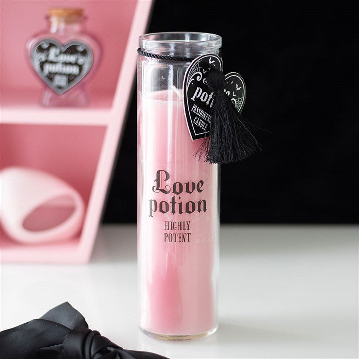 Love Potion Passionfruit Tube Candle | Romantic Scented Ritual Candle