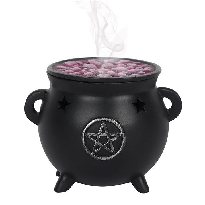 Pentagram Cauldron Incense Cone Holder | Witchcraft Incense Burner
