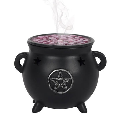 Pentagram Cauldron Incense Cone Holder | Witchcraft Incense Burner