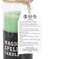 Luck Magic Spell Tube Candle | Green Tea Ritual Candle for Good Fortune