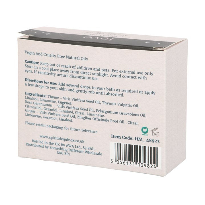 Love Ritual Essential Oil Set | Thyme, Rose Geranium & Ginger Blend (3 x 10ml)