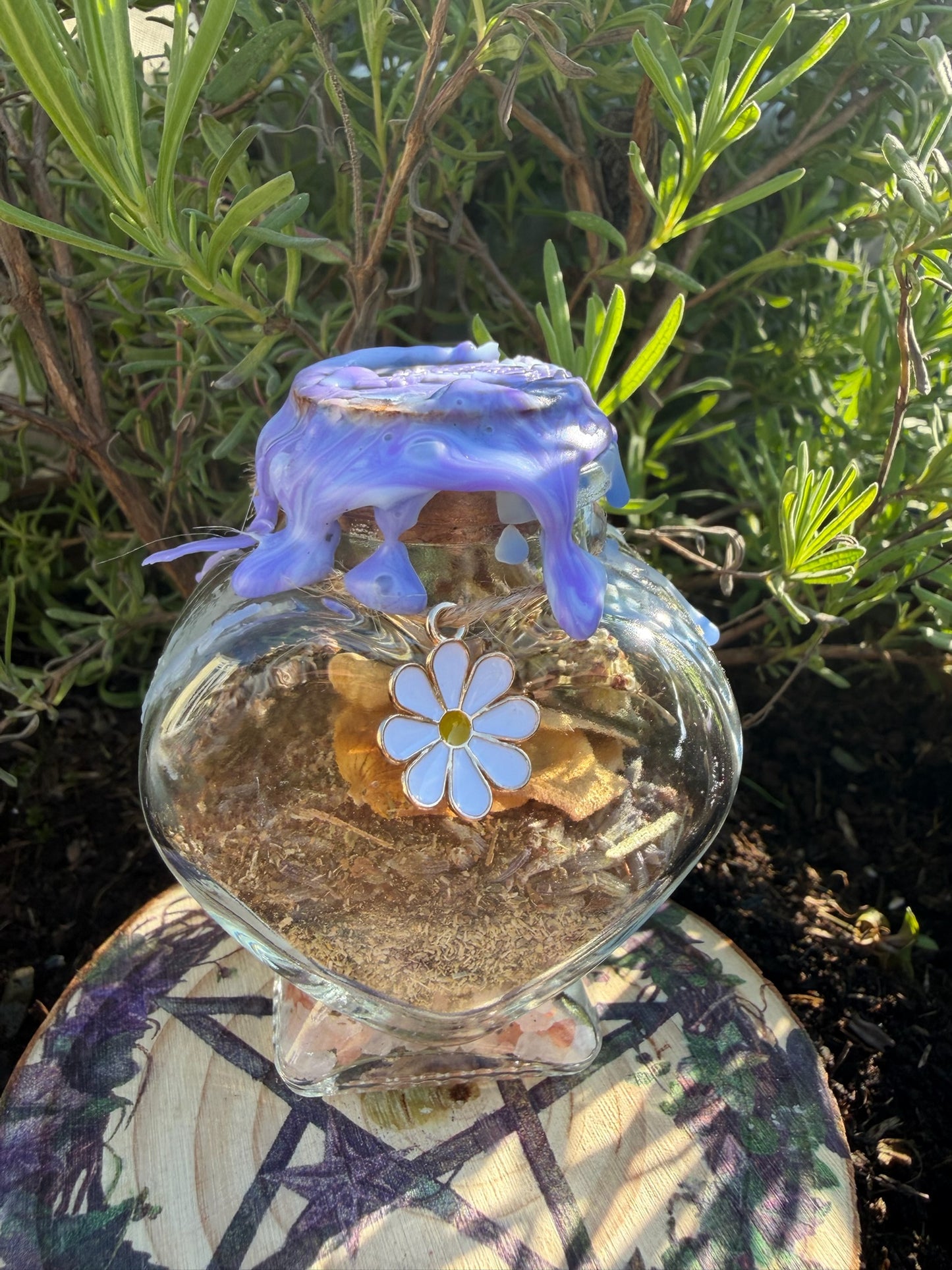 Sleep Calm Spell Jar.  | Calm-Restful-Energy-Night-Sleep-Wellness.