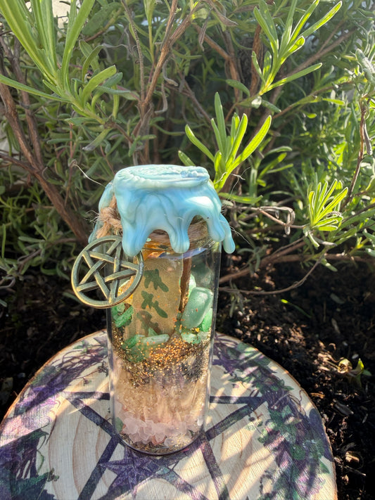 Money & Wealth Spell Jar| For Abundance, prosperity & Steady Growth