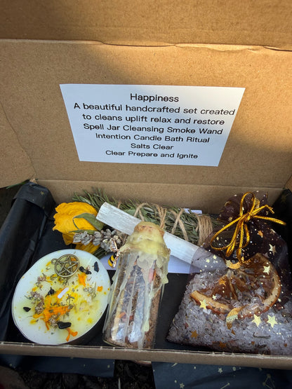 Happiness Witches Ritual Bundle | Cleansing-Uplifting-Relax-Restore-Joy-Wellness
