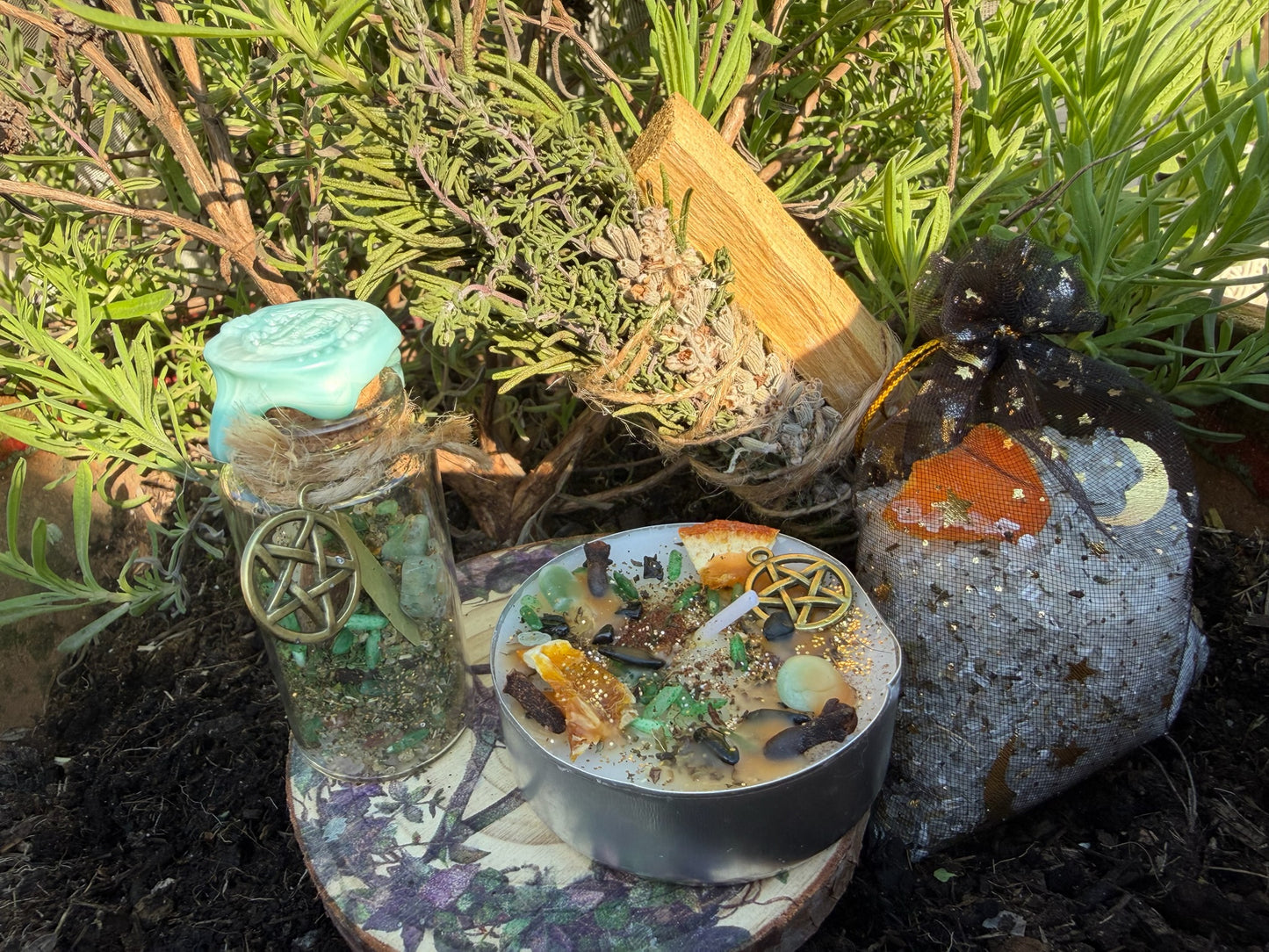 Abundance and Prosperity Witches Ritual Bundle | Growth - Wealth - Stead Flow - Success