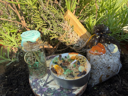 Abundance and Prosperity Witches Ritual Bundle | Growth - Wealth - Stead Flow - Success