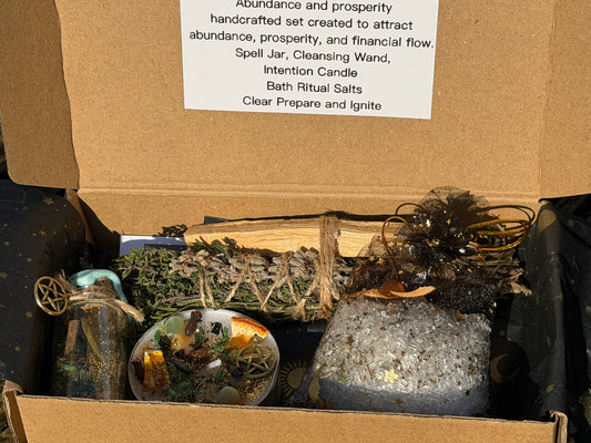Abundance and Prosperity Witches Ritual Bundle | Growth - Wealth - Stead Flow - Success