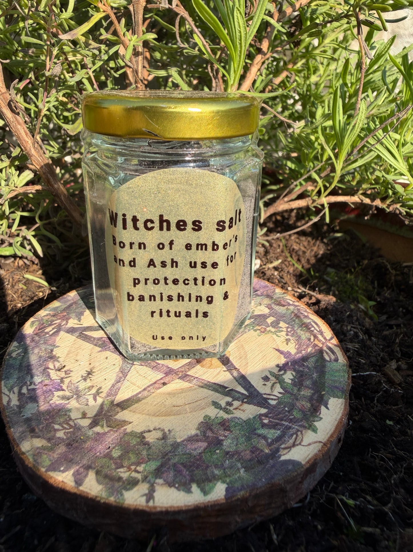 Witches Salt | Protection Banishing  Boundary Magic
