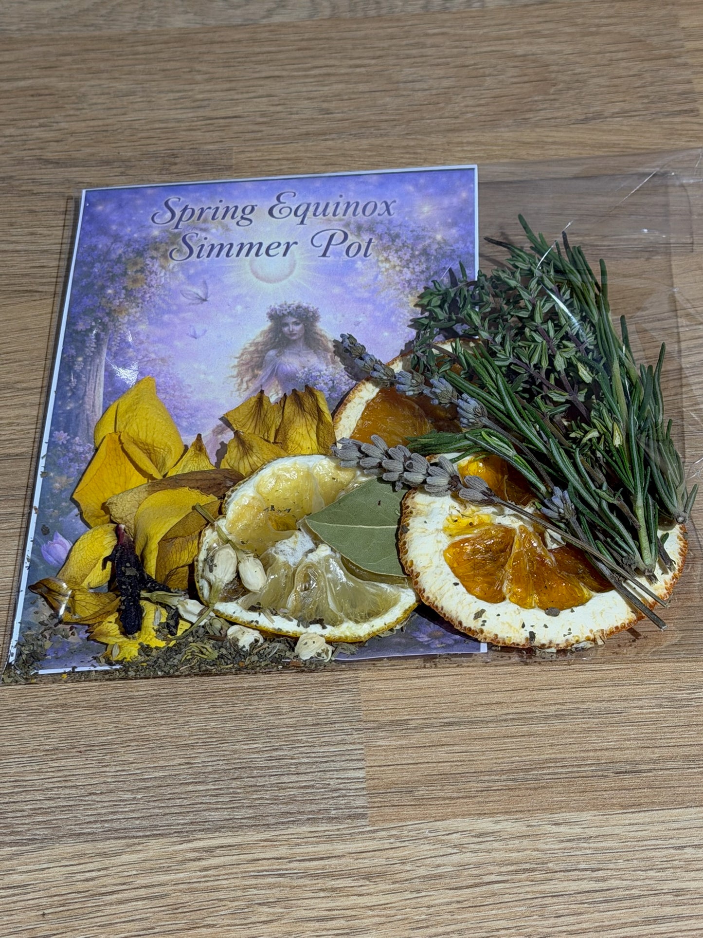 Ostara Simmer Pot |  Renew Rebirth Invite Growth Gentle Energy