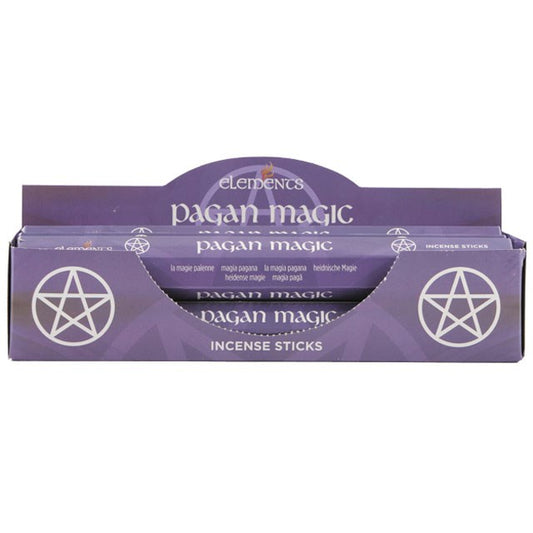 Box of 6 Packs of Elements Pagan Magic Incense Sticks