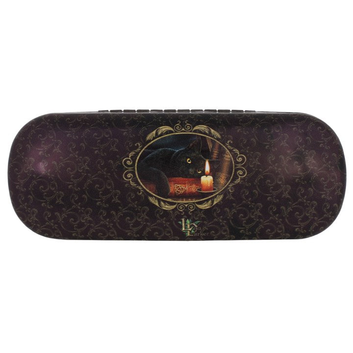Witching Hour Glasses Case by Lisa Parker | Gothic Owl Eyewear Case