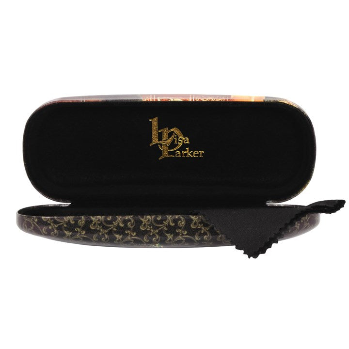 Witching Hour Glasses Case by Lisa Parker | Gothic Owl Eyewear Case