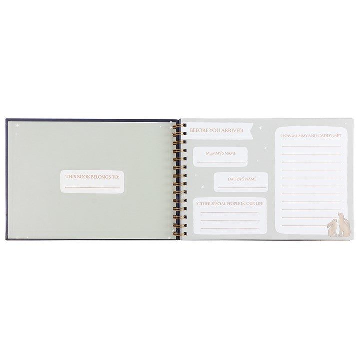 Look At The Stars Baby Memory Book | Baby Milestone & Keepsake Journal