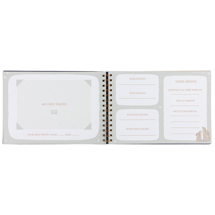 Look At The Stars Baby Memory Book | Baby Milestone & Keepsake Journal
