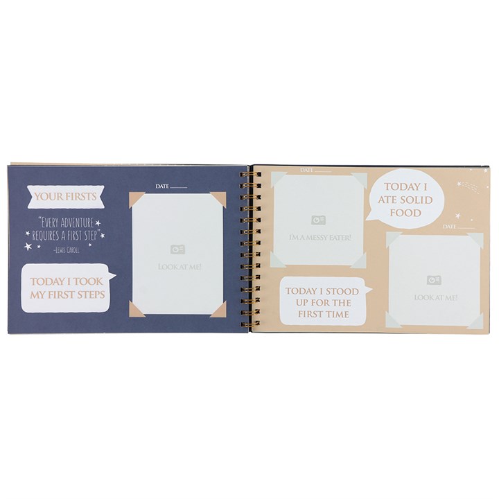 Look At The Stars Baby Memory Book | Baby Milestone & Keepsake Journal