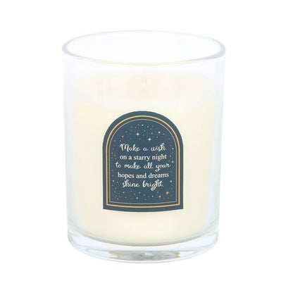 Starry Night Cinnamon & Blackberry Candle | Celestial Glass Scented Candle