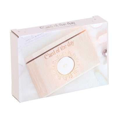 Natural Card of the Day Tarot Card Stand Tealight Holder |