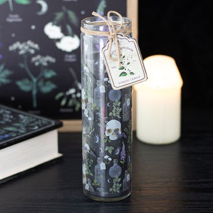 Deadly Nightshade Gothic Tube Candle | Poisonous Plants Candle