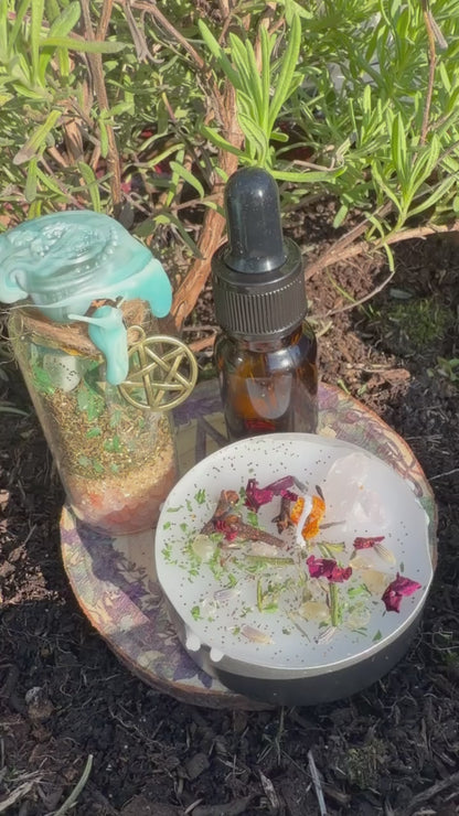 Abundance and Prosperity Witches Ritual Bundle | Growth - Wealth - Stead Flow - Success
