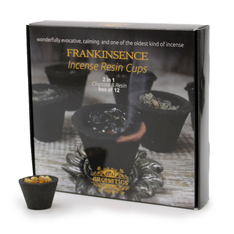 Box of 12 Resin Cups - Myrrh